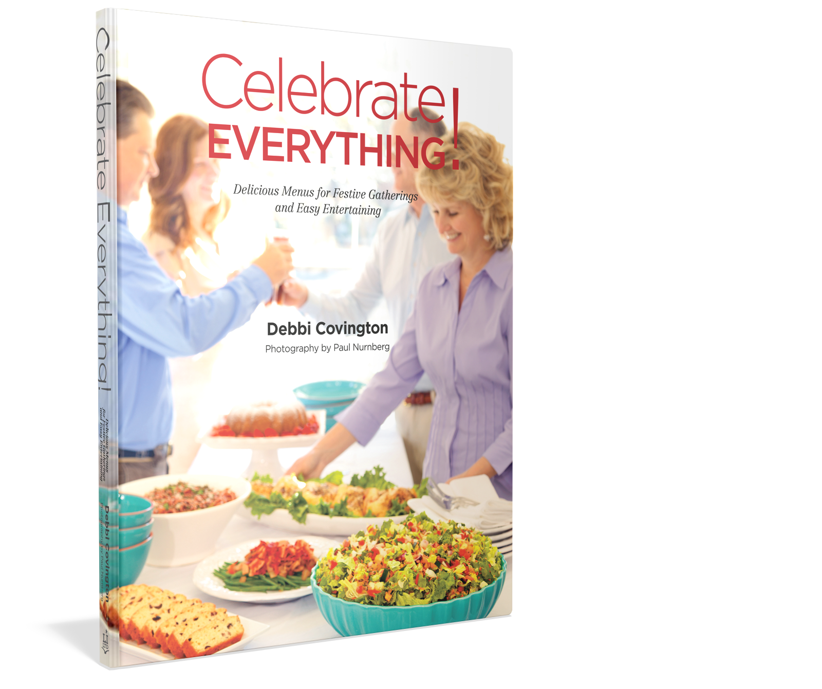 Award winning cookbook Celebrate Everything Author Debbie Covington of Beaufort Recipes and menus Starbooks