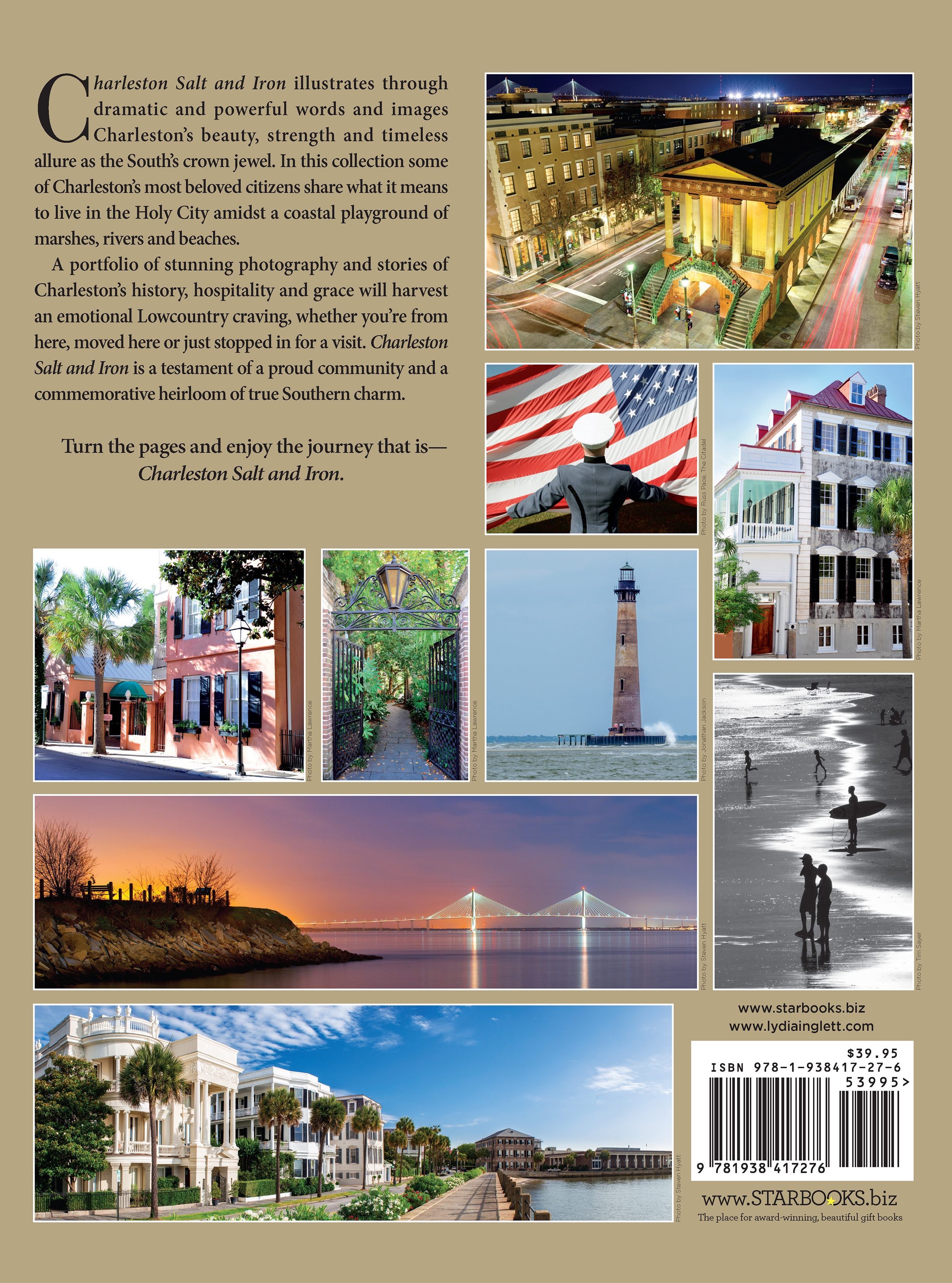 Back Cover: Charleston Salt & Iron Wendy Pollitzer Starbooks