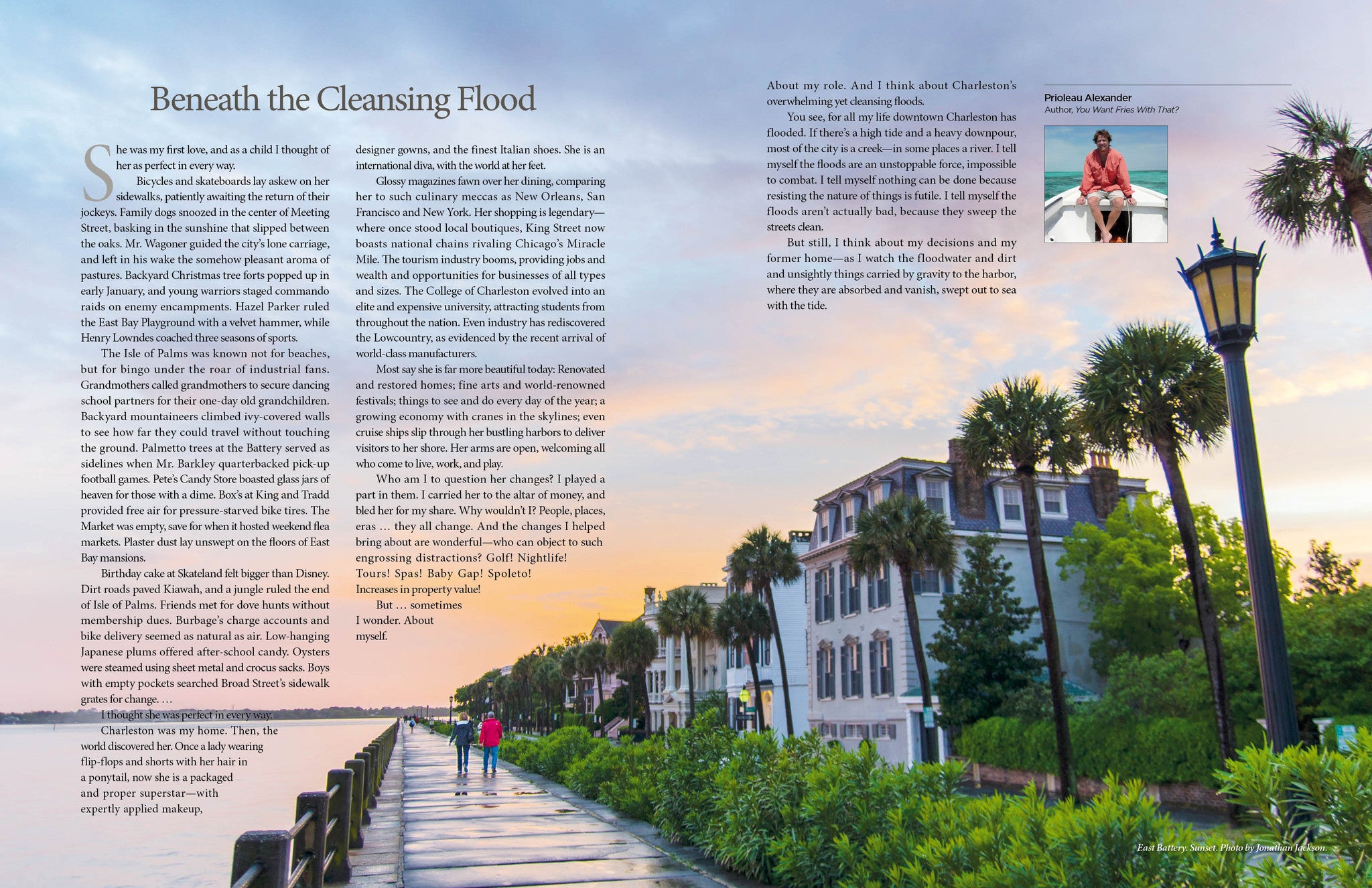 Story: Beneath the Cleansing Flood by Prioleau Alexander from Charleston Salt and Iron book Starbooks