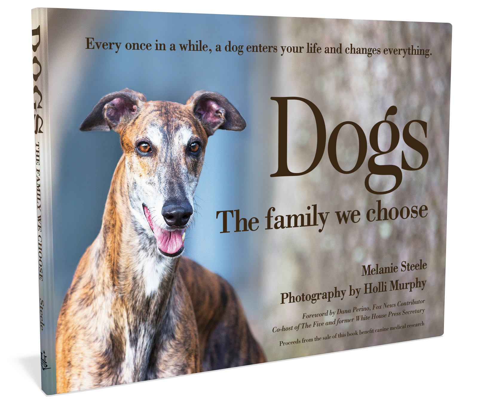 Cover: Dogs the Family We Choose photography book by Melanie Steele Holli Murphy Starbooks