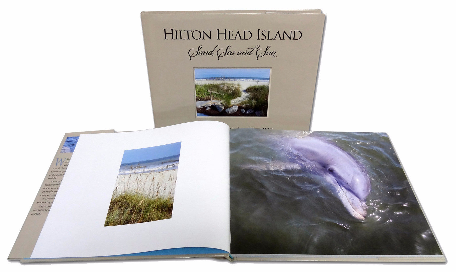 Dolphin photograph from coffee table book: Hilton Head Island, Sand, Sea and Sun Lydia Inglett and Starbooks