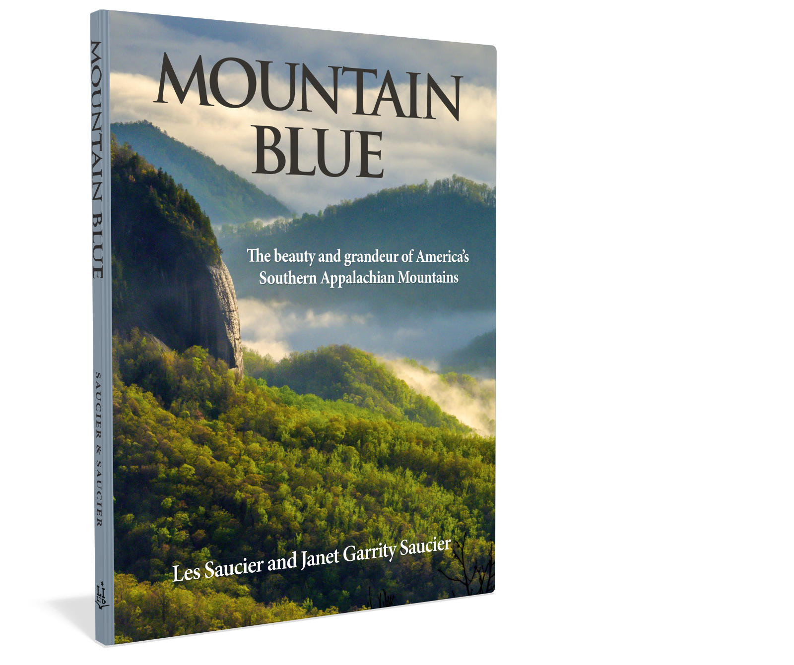 Cover: Mountain Blue the beauty and grandeur of America's Souther Appalachian MountainsLes Saucier and Janet Garrity Saucier Starbooks